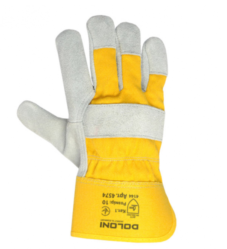 Рукавички 4574 D-POWER комбіновані DOLONI розмір 10